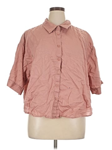 Athleta 3/4 Sleeve Button-Down Shirt (view 1)