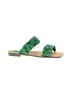 Guess Tropical Green Sandals Size 6 1/2 - photo 1