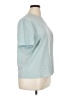 Kasper A.S.L. 100% Polyester Teal Short Sleeve Top Size 16 - photo 4