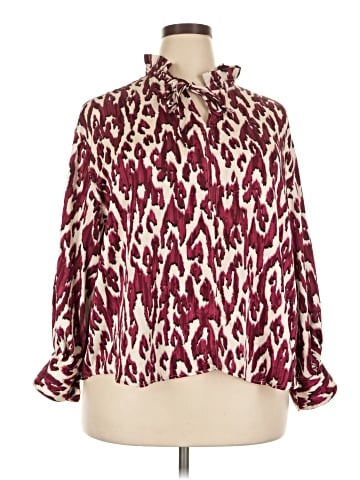 Nic + Zoe Long Sleeve Blouse (view 1)