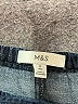 M&S 100% Polyester Blue Jeans Size 12 - photo 4