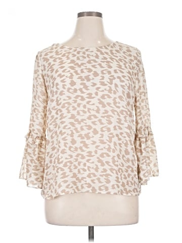 Charming Charlie 3/4 Sleeve Blouse (view 1)