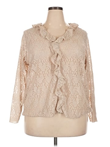 Jones New York Sport Long Sleeve Blouse (view 1)