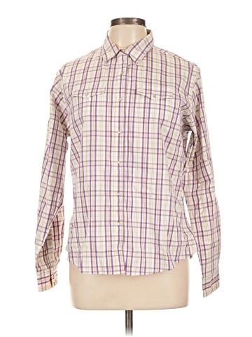 Aura Long Sleeve Button-Down Shirt (view 1)