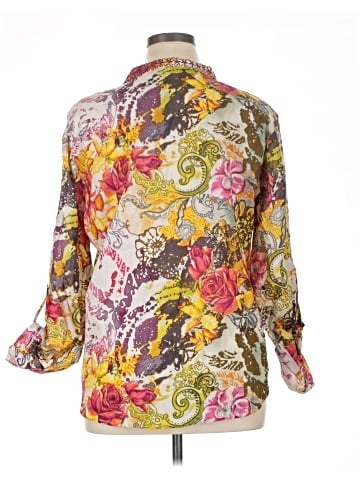 Magazine 3/4 Sleeve Blouse (view 2)