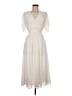 DKNY 100% Polyester Ivory Cocktail Dress Size 6 - photo 1