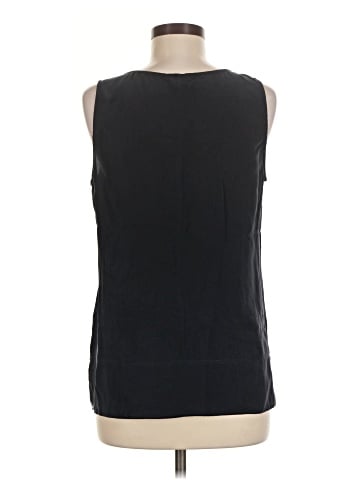 Ecru Sleeveless T-Shirt (view 2)