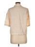 Eberjey 100% Tencel Tan 3/4 Sleeve Button-Down Shirt Size M - photo 2