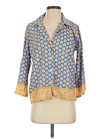 J.Crew 3/4 Sleeve Button-Down Shirt (view 1)