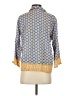J.Crew 100% Cotton Blue 3/4 Sleeve Button-Down Shirt Size S - photo 2