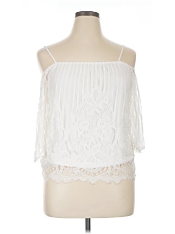 Charlotte Russe Sleeveless Blouse (view 1)