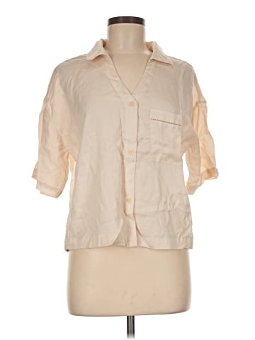 Eberjey 3/4 Sleeve Button-Down Shirt (view 1)