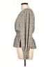 Sienna Sky 100% Polyester Gray Long Sleeve Blouse Size L - photo 5