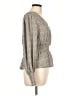 Sienna Sky 100% Polyester Gray Long Sleeve Blouse Size L - photo 4