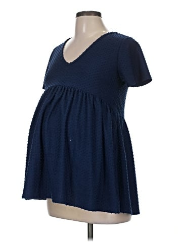 Pink Blush Short Sleeve Top (view 1)
