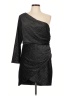 ALLSAINTS Metallic Silver Cocktail Dress Size 12 - photo 1