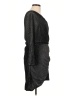 ALLSAINTS Metallic Silver Cocktail Dress Size 12 - photo 4