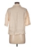 Eberjey 100% Tencel Ivory 3/4 Sleeve Button-Down Shirt Size M - photo 2