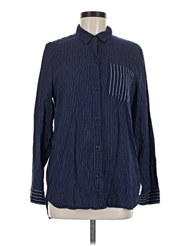 Madewell Classic Ex-Boyfriend Shirt in Stripe Mix (view 1)