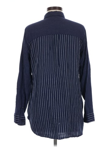 Madewell Classic Ex-Boyfriend Shirt in Stripe Mix (view 2)
