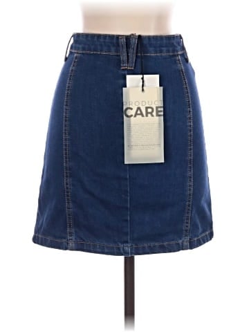 Stradivarius Denim Skirt (view 2)