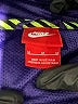 Nike 100% Polyester Purple Windbreaker Size M - photo 6