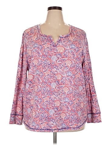 T by Talbots Long Sleeve Blouse (view 1)