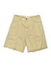 Listicle Solid Yellow Khaki Shorts Size M - photo 1