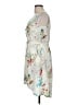 Bebop 100% Polyester Floral Ivory Casual Dress Size M - photo 5