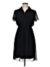 En Focus Studio 100% Polyester Solid Black Casual Dress Size 6 - photo 1