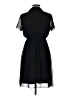 En Focus Studio 100% Polyester Solid Black Casual Dress Size 6 - photo 2