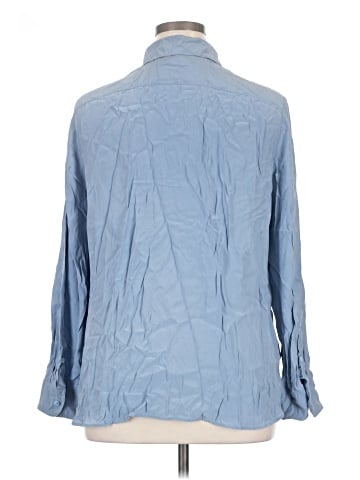 Banana Republic Long Sleeve Silk Top (view 2)
