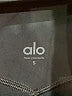Alo Solid Black Active Pants Size S - photo 7