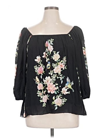 Jade by Johnny Was 3/4 Sleeve Blouse (view 1)