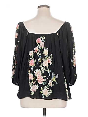 Jade by Johnny Was 3/4 Sleeve Blouse (view 2)