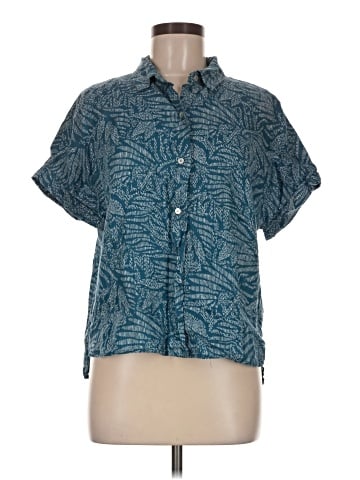 Sigrid Olsen Short Sleeve Blouse (view 1)
