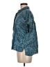 Sigrid Olsen 100% Linen Blue Short Sleeve Blouse Size M - photo 5