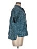 Sigrid Olsen 100% Linen Blue Short Sleeve Blouse Size M - photo 4