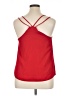 Stoosh 100% Polyester Red Sleeveless Blouse Size XL - photo 2