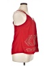 Stoosh 100% Polyester Red Sleeveless Blouse Size XL - photo 4