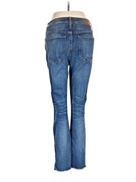 Madewell 10" High-Rise Skinny Jeans: Cutout Tulip Hem Edition (view 2)