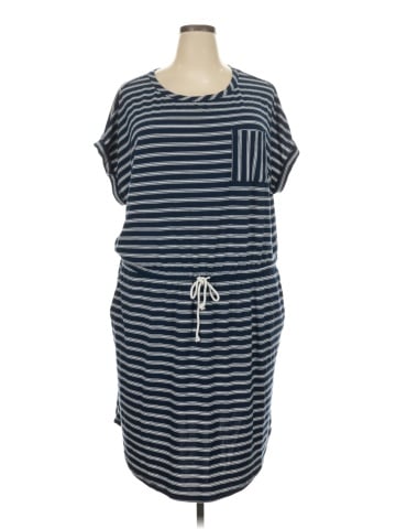 Terra & Sky Casual Dress (view 1)