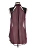 Studio Y 100% Polyester Burgundy Sleeveless Blouse Size M - photo 2