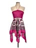 Cato 100% Polyester Paisley Pink Cocktail Dress Size L - photo 1