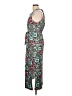 Talbots Paisley Teal Casual Dress Size Lg Petite - photo 5