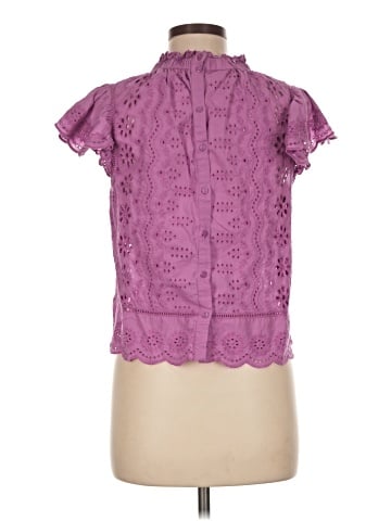 Jennifer & Grace Short Sleeve Blouse (view 2)