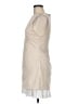 Zara Solid Tan Casual Dress Size M - photo 5