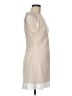 Zara Solid Tan Casual Dress Size M - photo 4