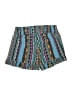 Z&L 100% Polyester Print Blue Shorts Size M - photo 2