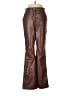 Babaton 100% Polyurethane Brown Casual Pants Size 6 - photo 1